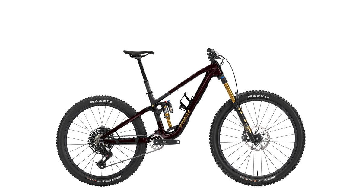 Fuel EX 9.8 EA90 L Bicycle Frame - Dark Carmine/Matte Trek Black main image 0
